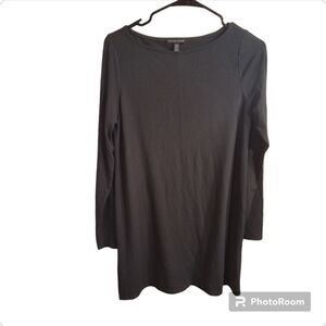 Eileen Fisher Dark Green Dress XS